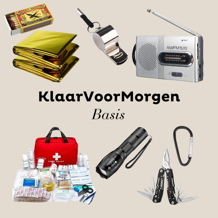 KlaarVoorMorgen - Basis - Noodpakket