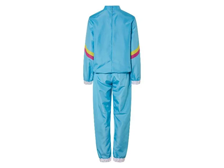 Jaren ‘90 Trainingspak – Lichtblauw/Geel/Roze - Unisex