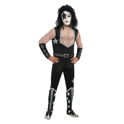 Kiss Starchild Rock Kostuum Volwassenen – 4-delig