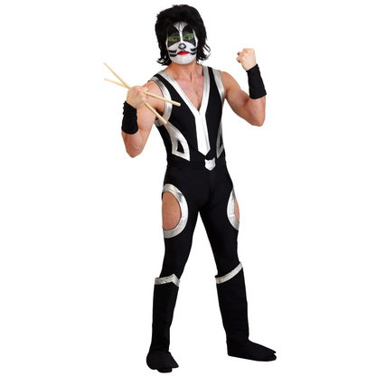 Kiss The Catman Rock Kostuum Volwassenen – 4-delig