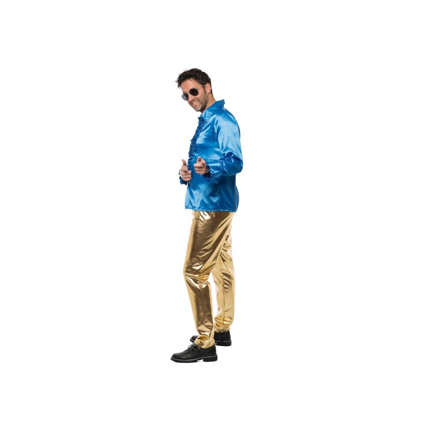 Disco Broek Goud – Glanzende Jaren 70/80 Party Pants