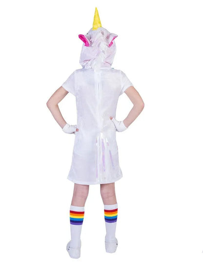 Unicorn Twinkle Light Kostuum – Magisch Meisjespakje met Jurk, Muts en Staart