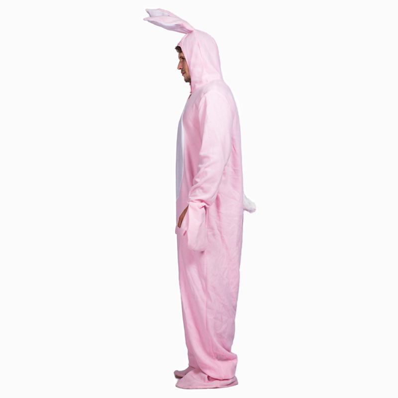 Konijnen kostuum voor volwassenen – roze dierenpak